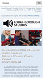 Mobile Screenshot of loughboroughstudios.co.uk